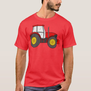 Camiseta Fazenda Trator Farmer Engraçada Mulheres Cavaleira