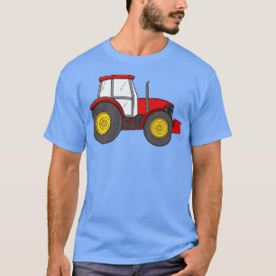 Camiseta Fazenda Trator Farmer Engraçada Mulheres Cavaleira