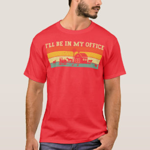 Camiseta Fazenda Trator Fazenda Fazendeiro Engraçado EU Est