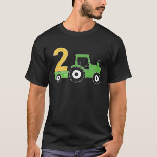 Camiseta Fazenda Trator segundo aniversário 2 anos Parte de