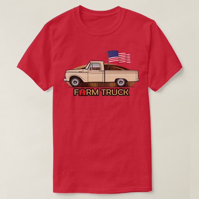 Camiseta Fazenda Truck Tan (Frente do Design)