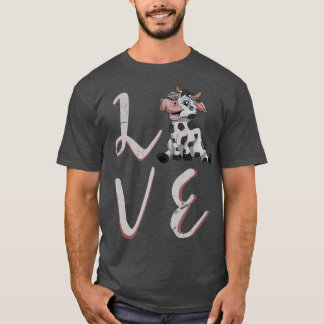 Camiseta Fazenda Vaca-Dia de os namorados-Presente--Vaca-Va