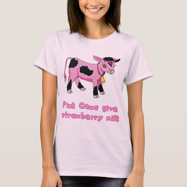 Camiseta Fazenda, Vaca Rosa (Frente)