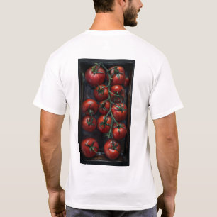 Camiseta Fazenda Vintage Colheita Retangular Tabuleiro Metá