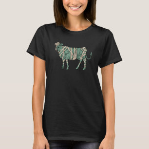 Camiseta Fazenda Zumbi Vaca Leiteira Terror Halloween Diver