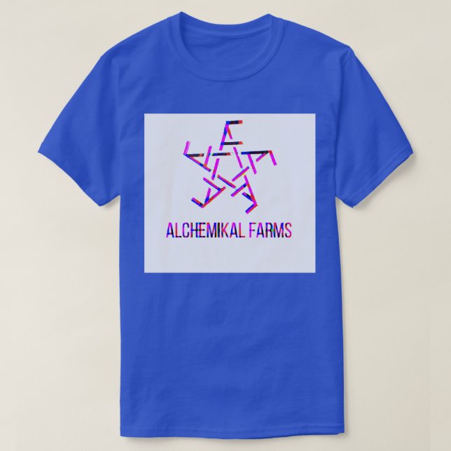 Camiseta Fazendas Alchemikal (Frente do Design)