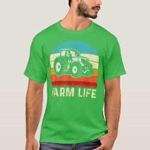 Camiseta Fazendas, Vida, Agricultores, Tratores, Agricultur