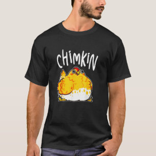 Camiseta Fazendeiro Agricultor de Frango Derpy Chimkin