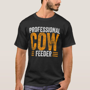 Camiseta Fazendeiro alimentador de vaca