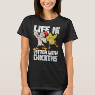 Camiseta Fazendeiro Animal Crianças Dabbing R Ooster Dab Ga