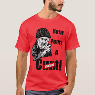 Camiseta Fazendeiro Brassic Jim Rant SEU CAVALO É UMA Série
