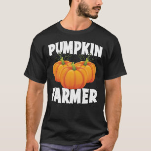 Camiseta Fazendeiro da Abóbora do Halloween Bompkin Grower