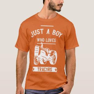 Camiseta Fazendeiro da fazenda Apenas um garoto que ama tra