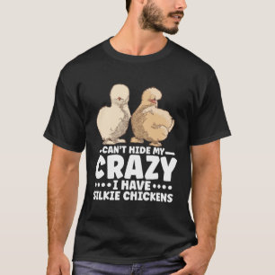 Camiseta Fazendeiro de Frango de Seda Silkie Chinês Silky