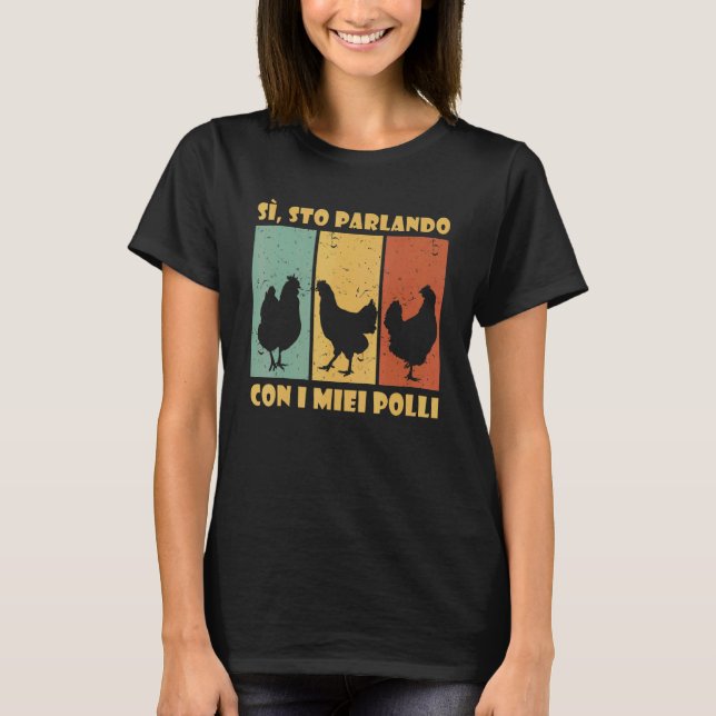 Camiseta Fazendeiro de Frango Frango Falando Frango (Frente)