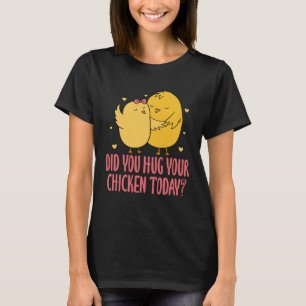 Camiseta Fazendeiro de Frango Galinha Criação Você Abraçou