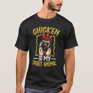 Camiseta Fazendeiro de Frango Galinha Sussurro Fazenda Anim