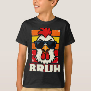 Camiseta Fazendeiro de Frango Sungles Retro Bruh Galo