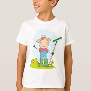Camiseta fazendeiro de jardineiro bonitinho