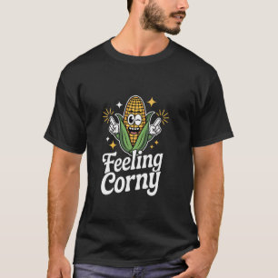 Camiseta Fazendeiro de Milho Sentindo-se Brega