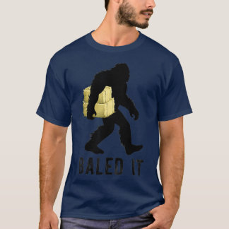 Camiseta Fazendeiro De Pé-Grande Com Sasquatch Engraçado De