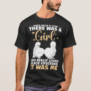 Camiseta Fazendeiro de Seda Chinesa de Galinha Silkie