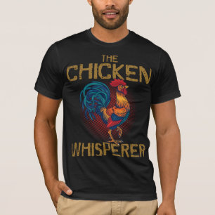Camiseta Fazendeiro do Whisperer da galinha