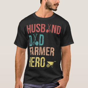Camiseta Fazendeiro Engraçado Fazendeiro Pai