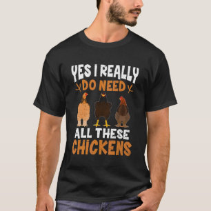 Camiseta Fazendeiro Engraçado Sim Precisa de Todos Estes Fr
