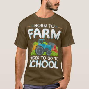 Camiseta Fazendeiro Engraçado Trator Boys Ranch Lover