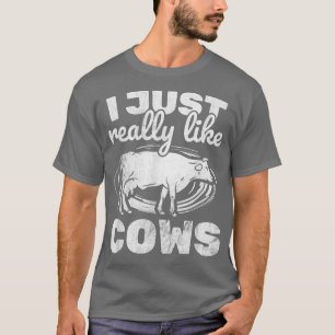 Camiseta Fazendeiro Fazendeiro Fazendeiro Animal Realmente