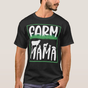 Camiseta Fazendeiro Mama Agricultura Mãe