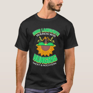 Camiseta Fazendeiro Para Fazendas De Aldeias Sem Agricultor