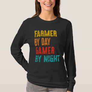 Camiseta Fazendeiro Por Jogador Diário À Noite