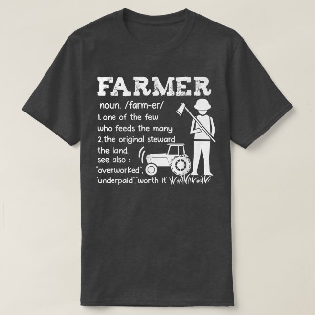 Camiseta Fazendeiro Um Dos Poucos Que Alimenta A Grande Faz (Frente do Design)