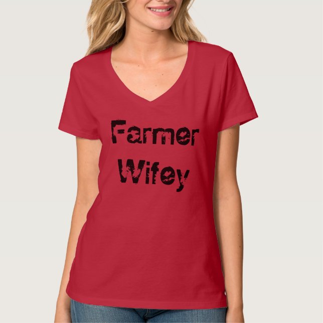 Camiseta Fazendeiro Wifey (Frente)