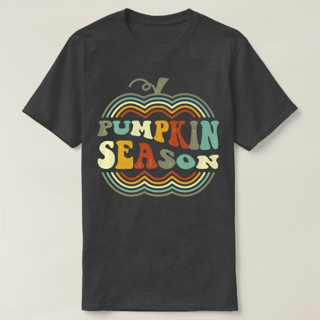 Camiseta Fazendeiros anestésicos de abóbora que combinam (Frente do Design)