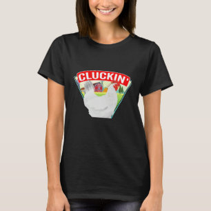 Camiseta Fazendeiros de Frango Cluckin Fabuloso Fazenda de