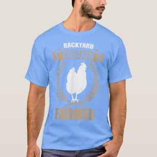 Camiseta Fazendeiros de frangos de quintal Agricultores Agr
