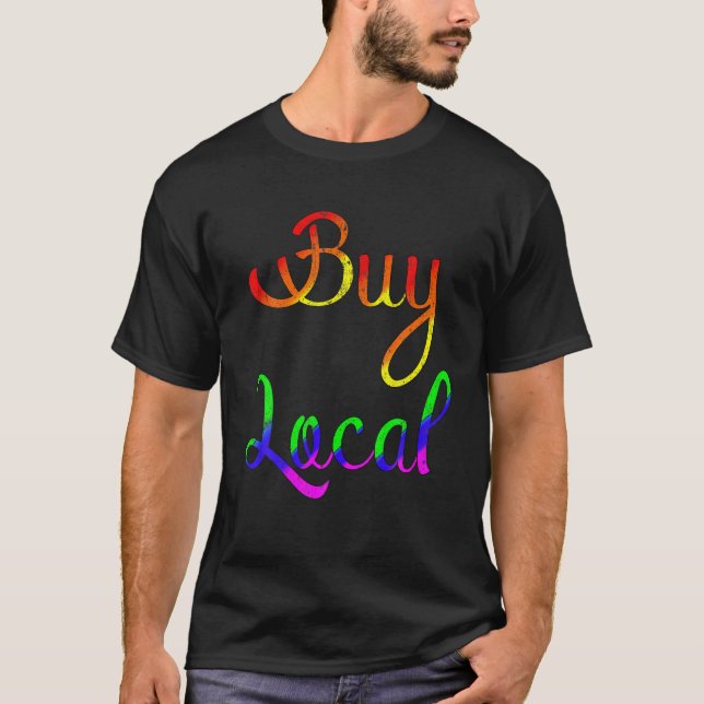 Camiseta Fazendeiros locais do comprar Professional Vegan P (Frente)