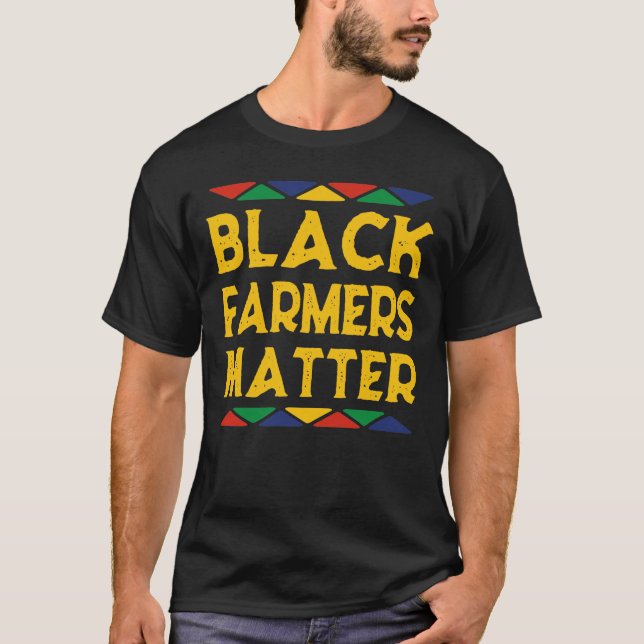 Camiseta Fazendeiros Negros Importam Presente (Frente)