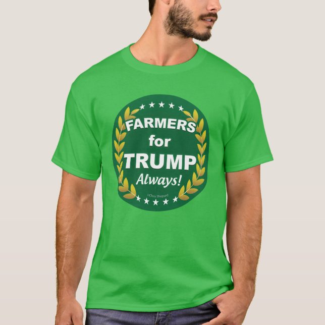 Camiseta Fazendeiros para Trump Always! (Frente)