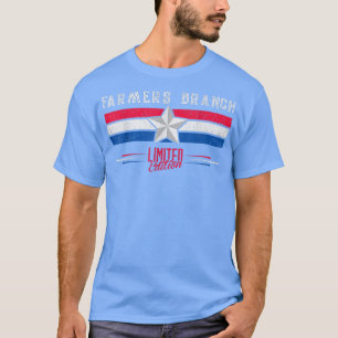 Camiseta Fazendeiros Ramificam Retro Vintage Homens Present