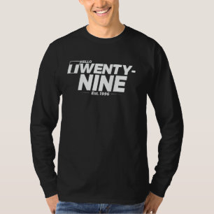 Camiseta Fazendo 29 Anos - Olá Vinte e Nove - est. 1