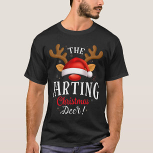Camiseta Fazendo a festa da família de veados de Natal Pjs