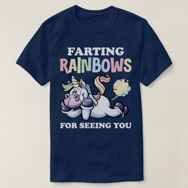 Camiseta Fazendo Arco-Íris Para Vê-Lo (Frente do Design)