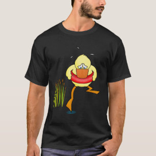Camiseta Fazendo as águas giras e patos nadar