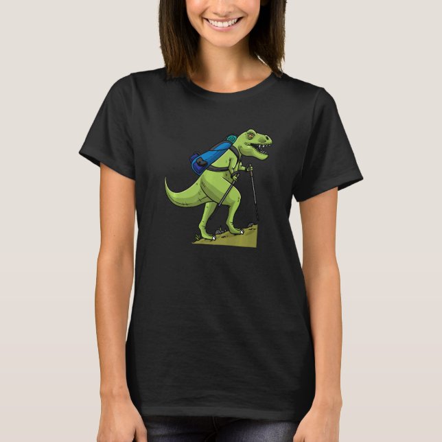 Camiseta Fazendo Caminho Com Dinossauros Rex Trekking Men M (Frente)