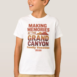 Camiseta Fazendo Memórias no Grand Canyon Viagem