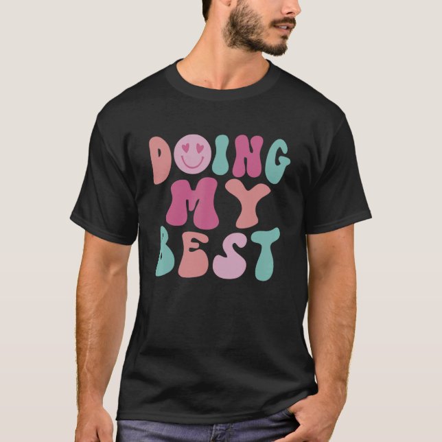 Camiseta Fazendo o meu melhor (Frente)